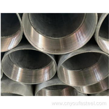 Hot DIP Galvanized Steel Pipes with Threaded End